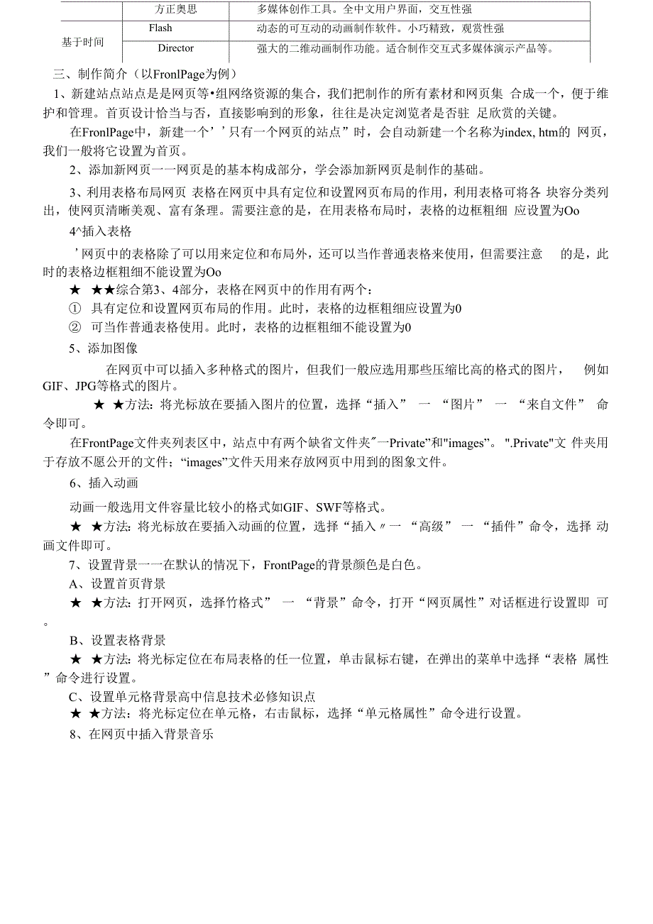 高中信息技术会考知识点汇总.docx_第3页