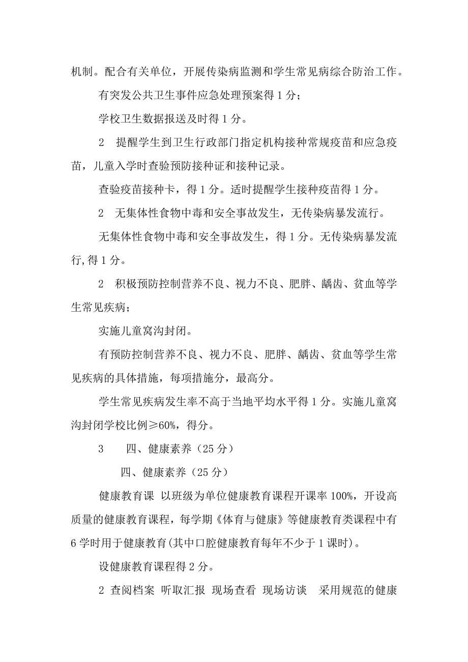 健康促进学校现场评分表.doc_第5页