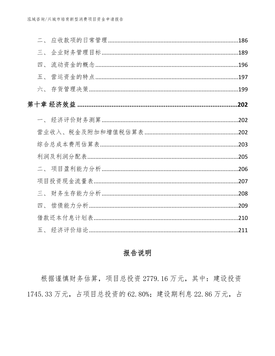 兴城市培育新型消费项目资金申请报告范文模板_第4页