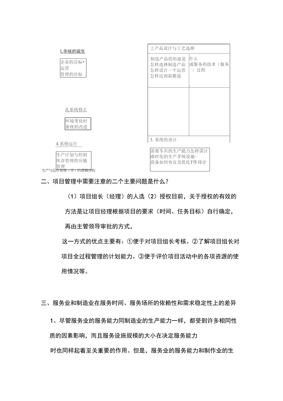 运营管理习题答案_第1页