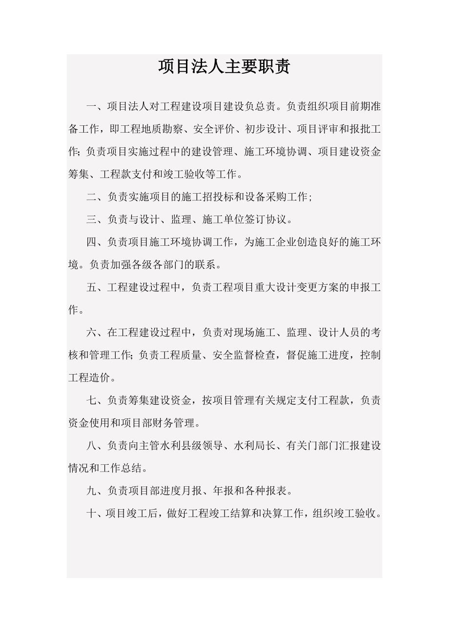 项目法人主要职责_第1页