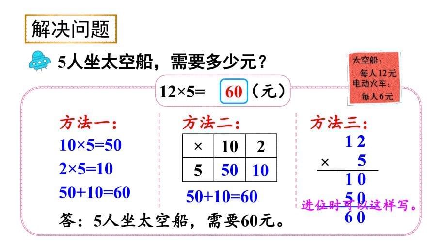 三年级上册数学课件六乘法第2课时去游乐园北师大版共12张PPT_第5页