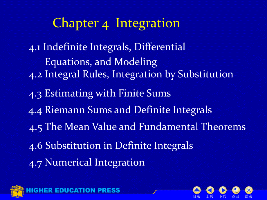 托马斯微积分课件4.4RiemannSumsandDefiniteIntegrals_第1页