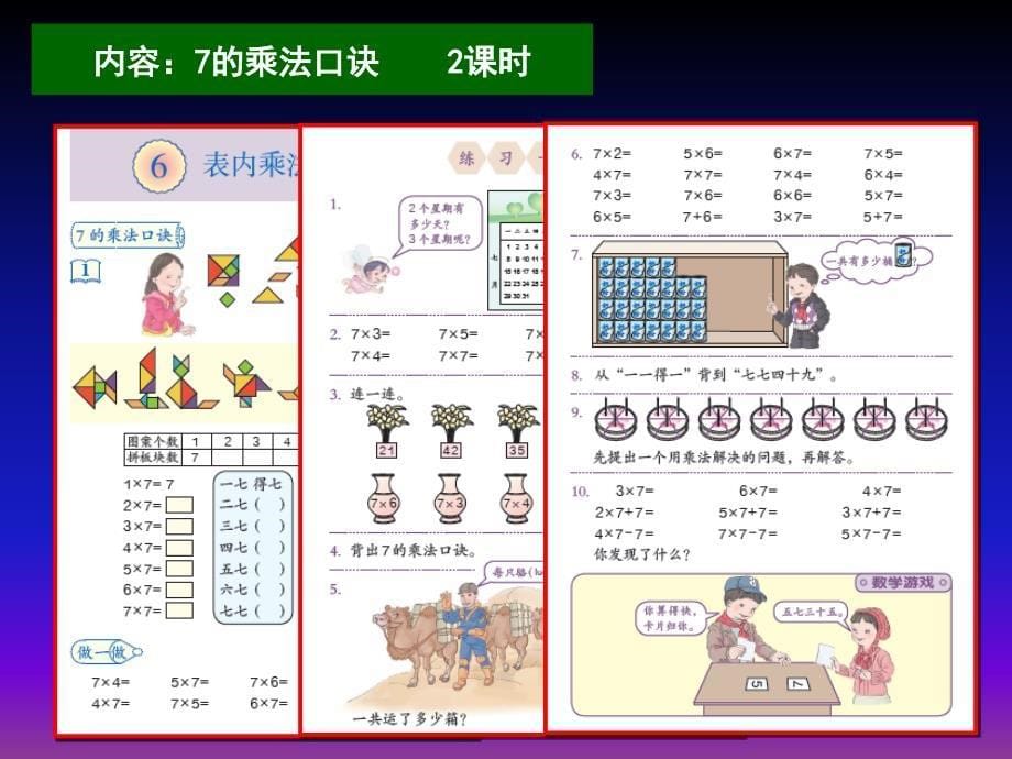 二年级上册数学课件学期培训第六单元表内乘法二 人教新课标(共30张PPT)_第5页