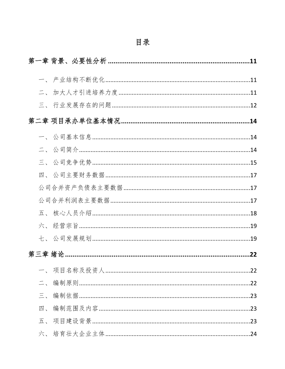 毕节新型电子材料项目投资分析报告_第2页