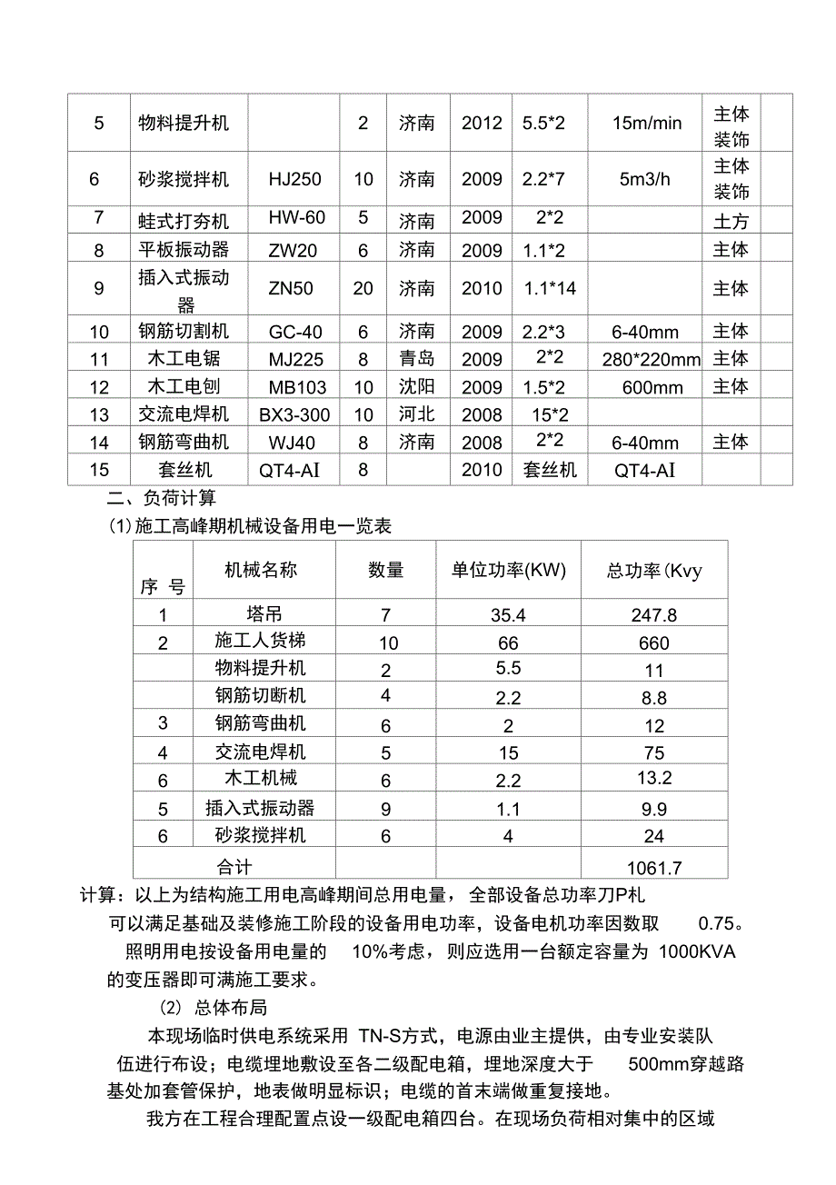 临时用电施工方案(定)_第4页