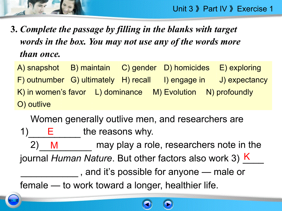 新核心大学英语B版 教程2 Unit 3答案_第2页