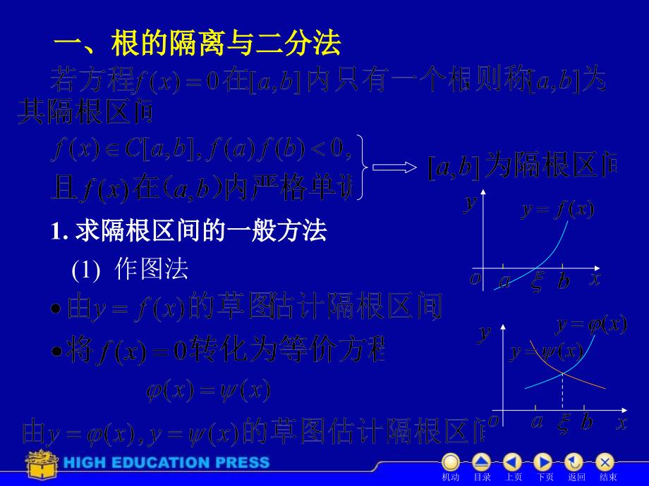 同济大学高等数学D38方程近似解课件_第2页