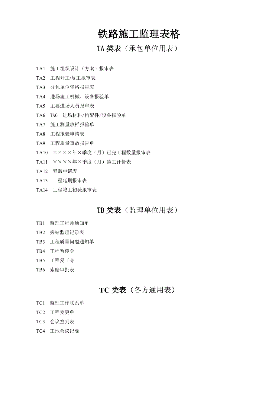 铁路施工监理表格_第1页