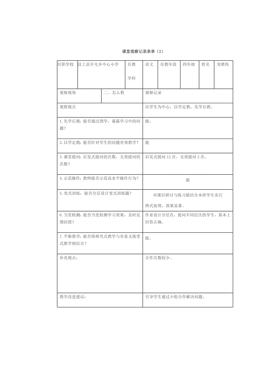 课堂观察实践作业（总结作业）.doc_第2页