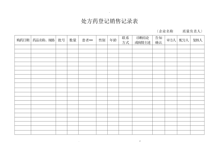 GSP认证表格系列_第1页