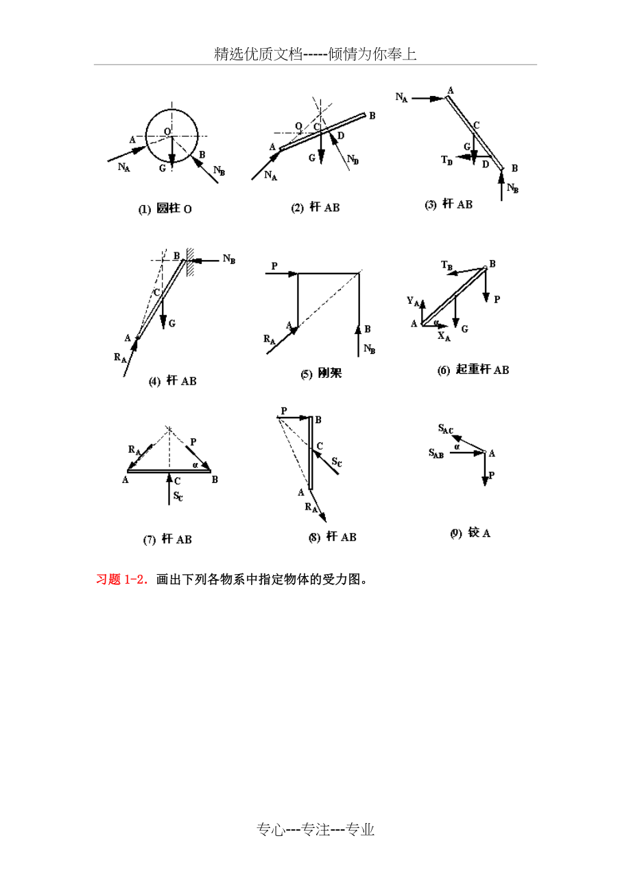 《理论力学》课后习题解答(赫桐生-高教版)资料(共58页)_第2页