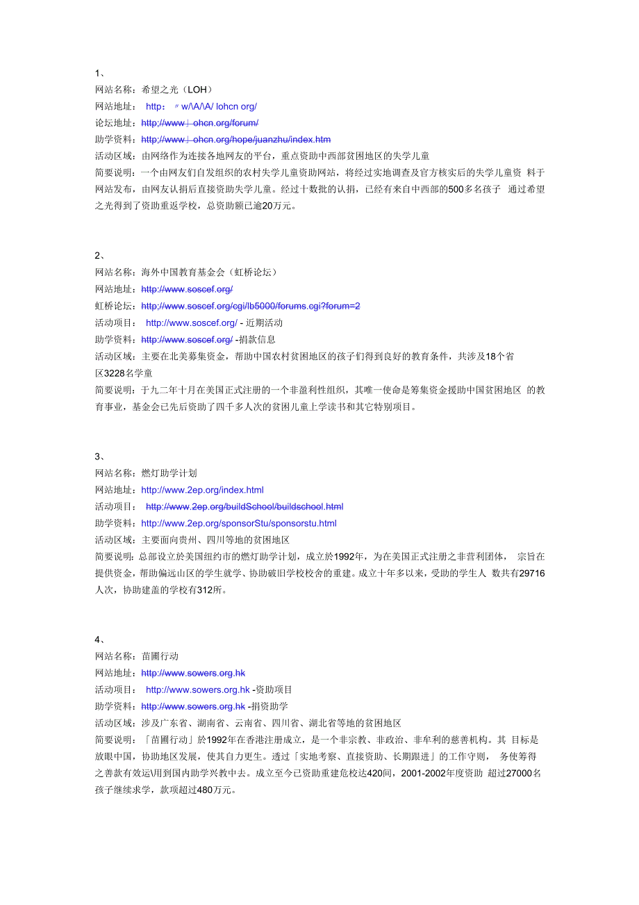 资助失学儿童网站_第1页