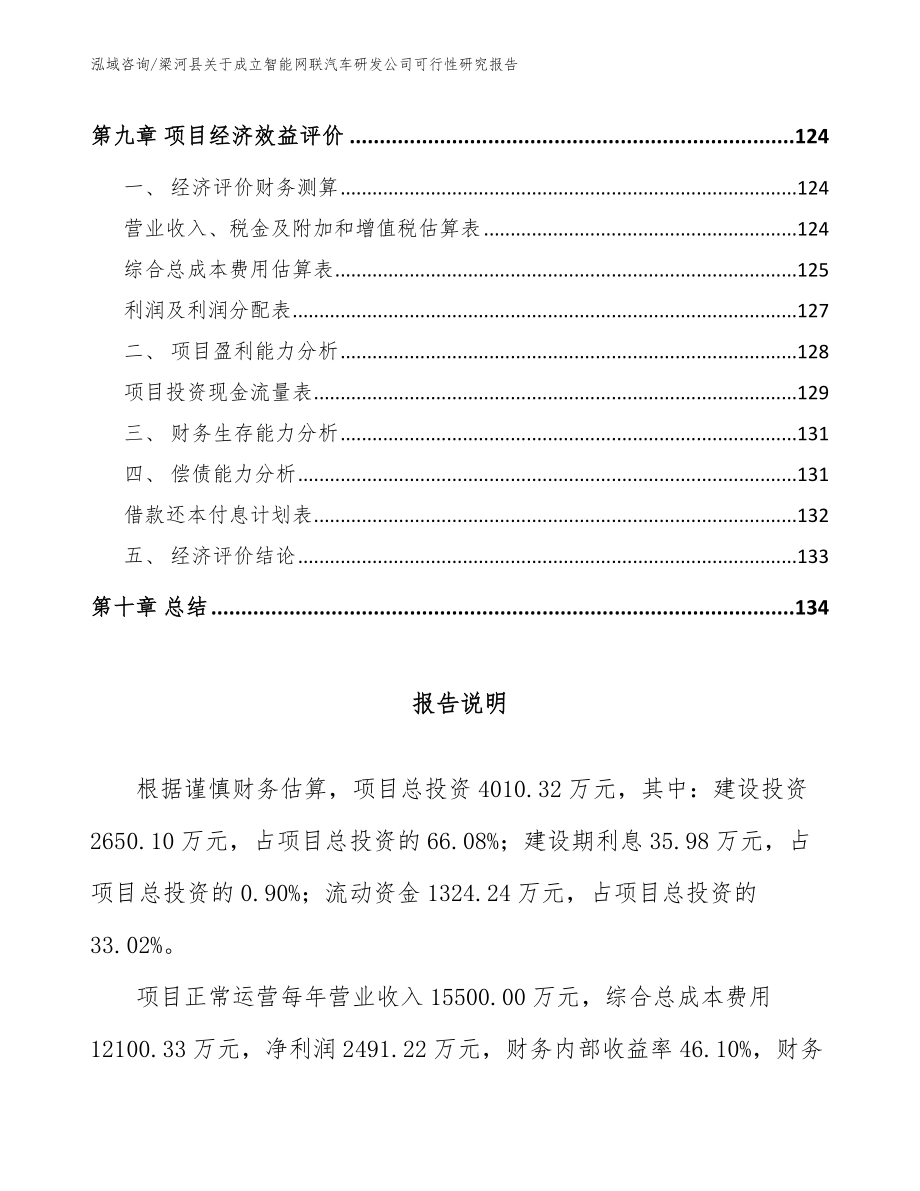 梁河县关于成立智能网联汽车研发公司可行性研究报告_参考模板_第5页