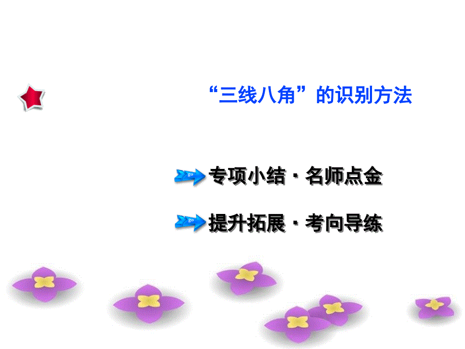 七年级数学下册专训2三线八角的识别方法课件新版新人教版_第1页