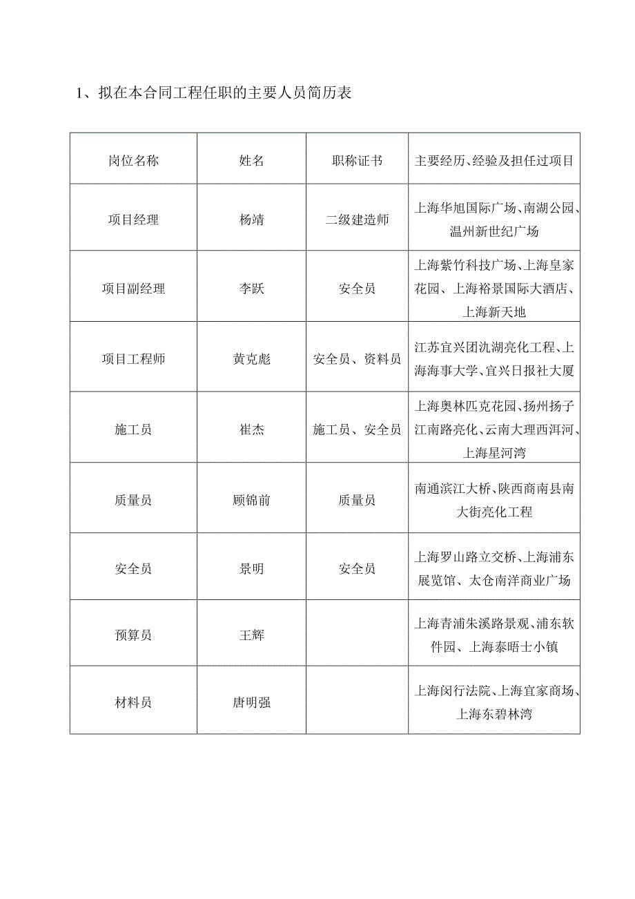 泛光照明施工组织设计【建筑施工资料】.doc_第5页