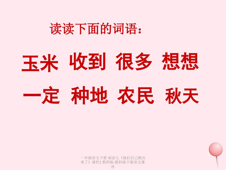 最新一年级语文下册阅读七他们自己爬出来了课件2_第4页