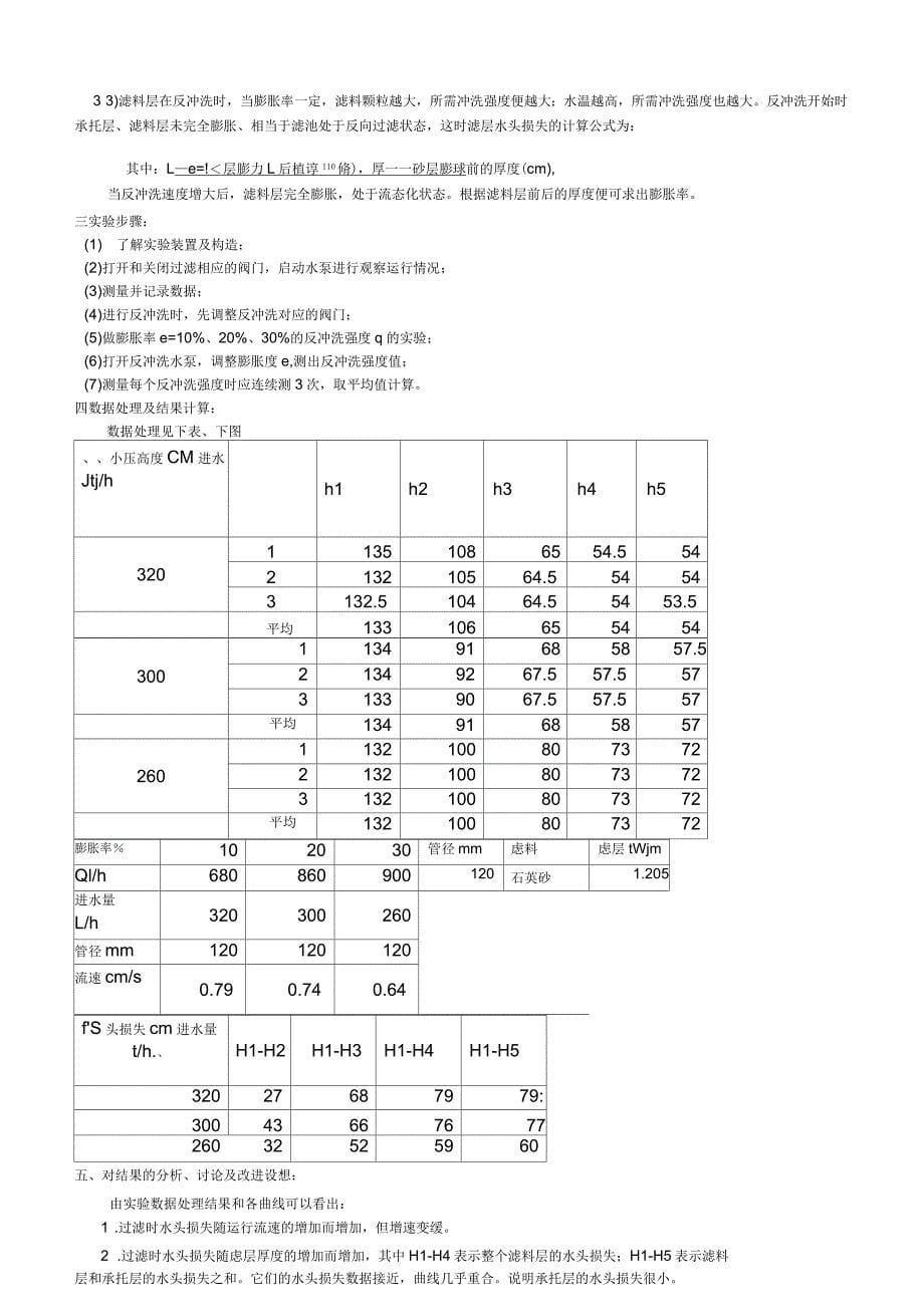 水处理实验报告_第5页