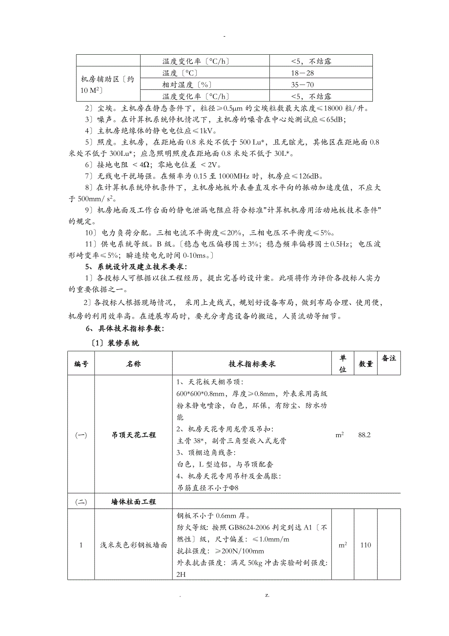 机房建设整体方案清单_第4页