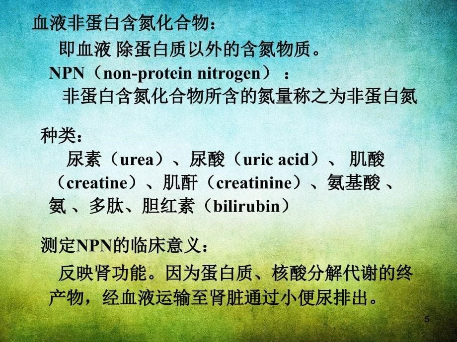 医学生物化学血液生化_第5页