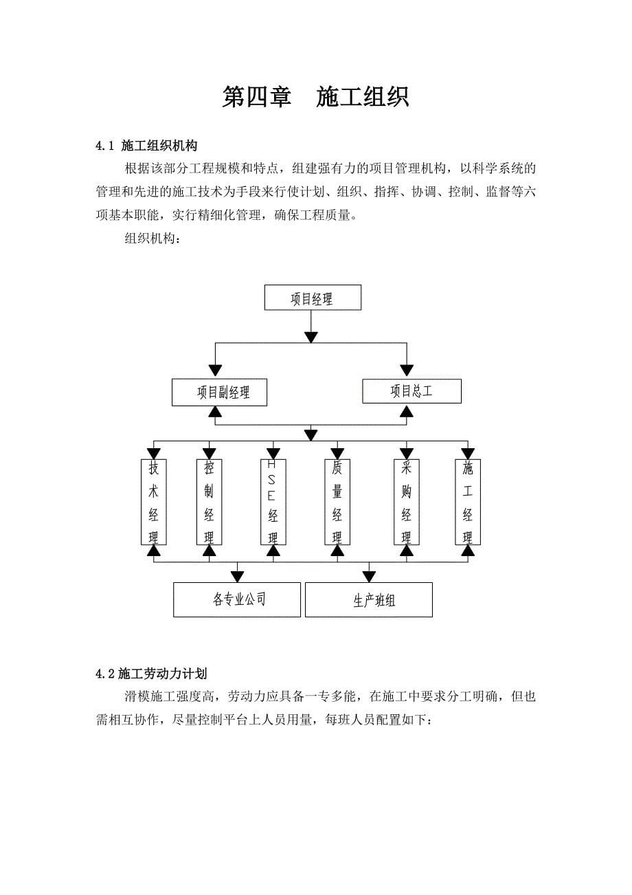 内蒙古某煤制烯烃项目卸储煤装置煤仓滑模专项施工方案(附示意图)_第5页