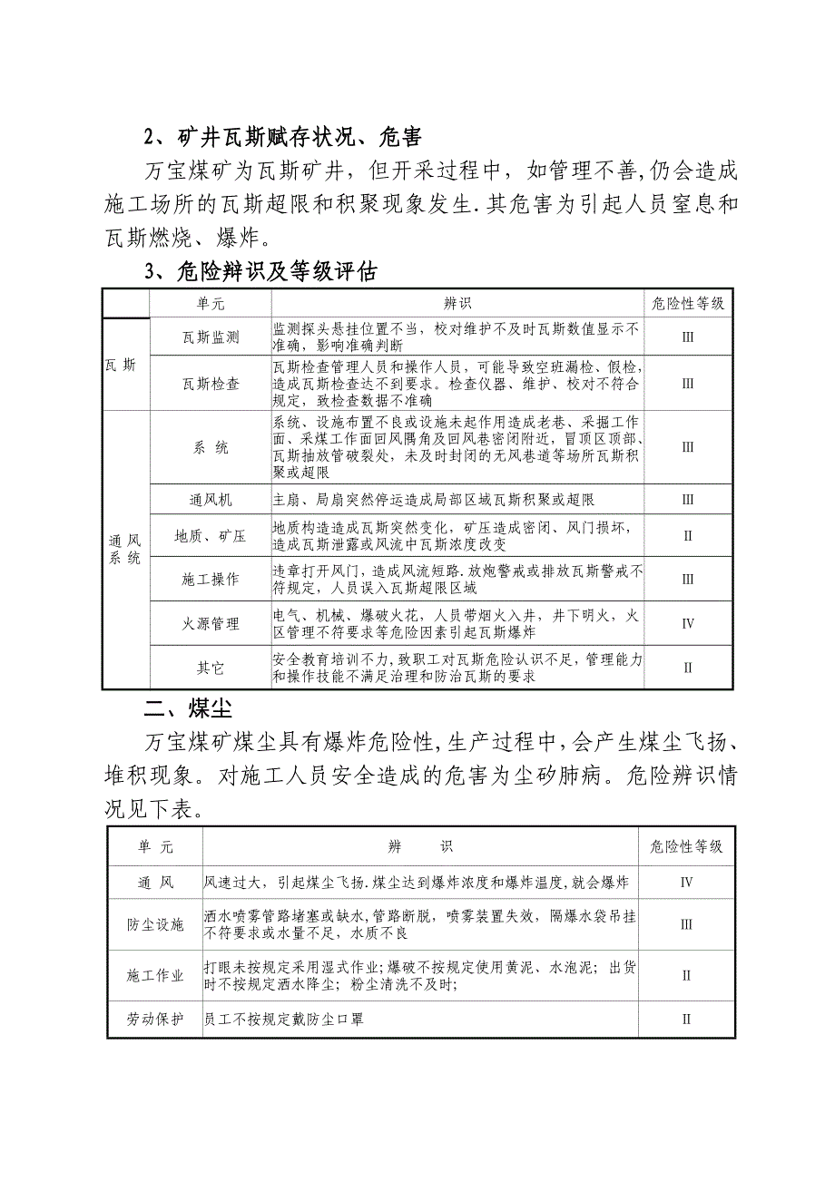 煤矿重大危险源检测、评估、监控措施和应急预案_第3页