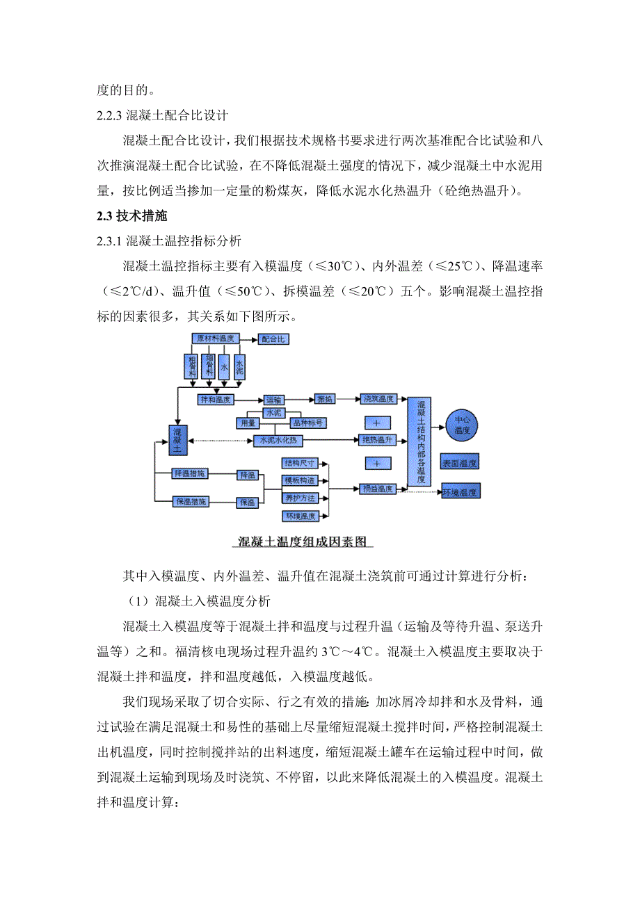 核岛筏基大体积混凝土技术总结_第2页