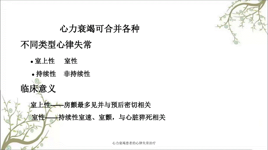 心力衰竭患者的心律失常治疗_第2页