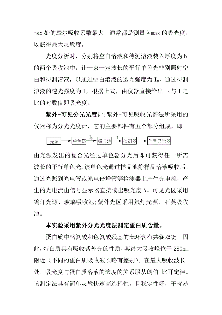 紫外分光光度法测定蛋白质含量_第2页