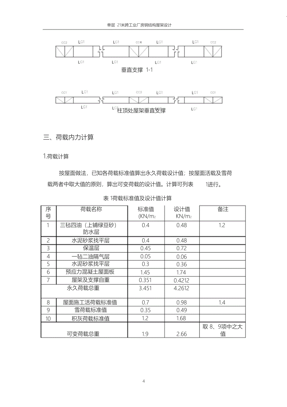 （完整版）21米屋架钢结构设计_第4页