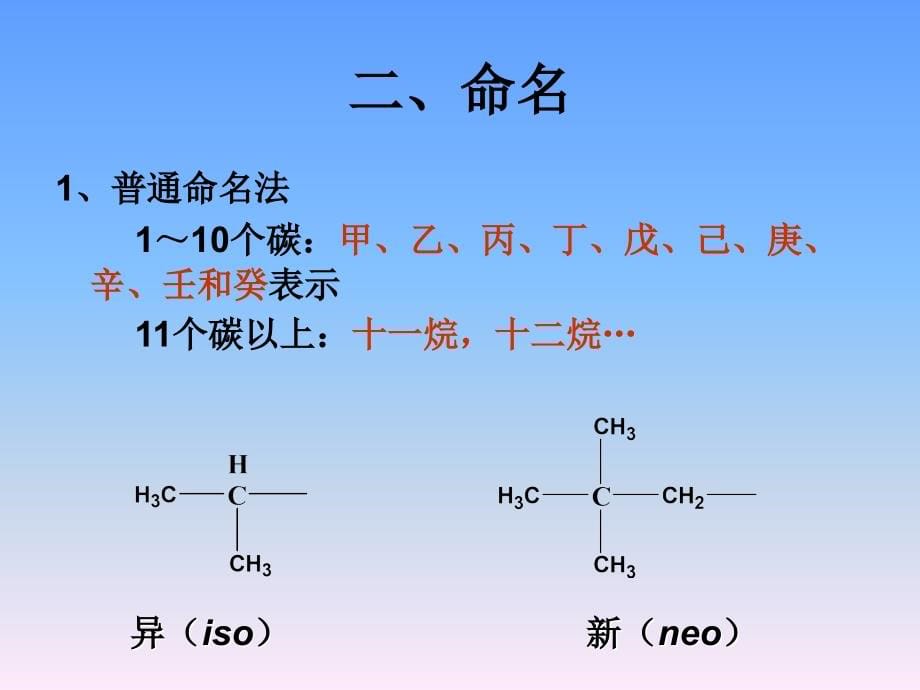 有机化学：第二章 烷烃和环烷烃_第5页