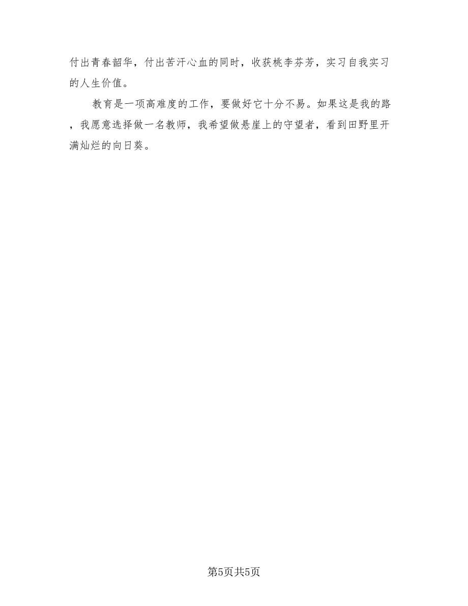 教师个人实习总结报告（三篇）.doc_第5页