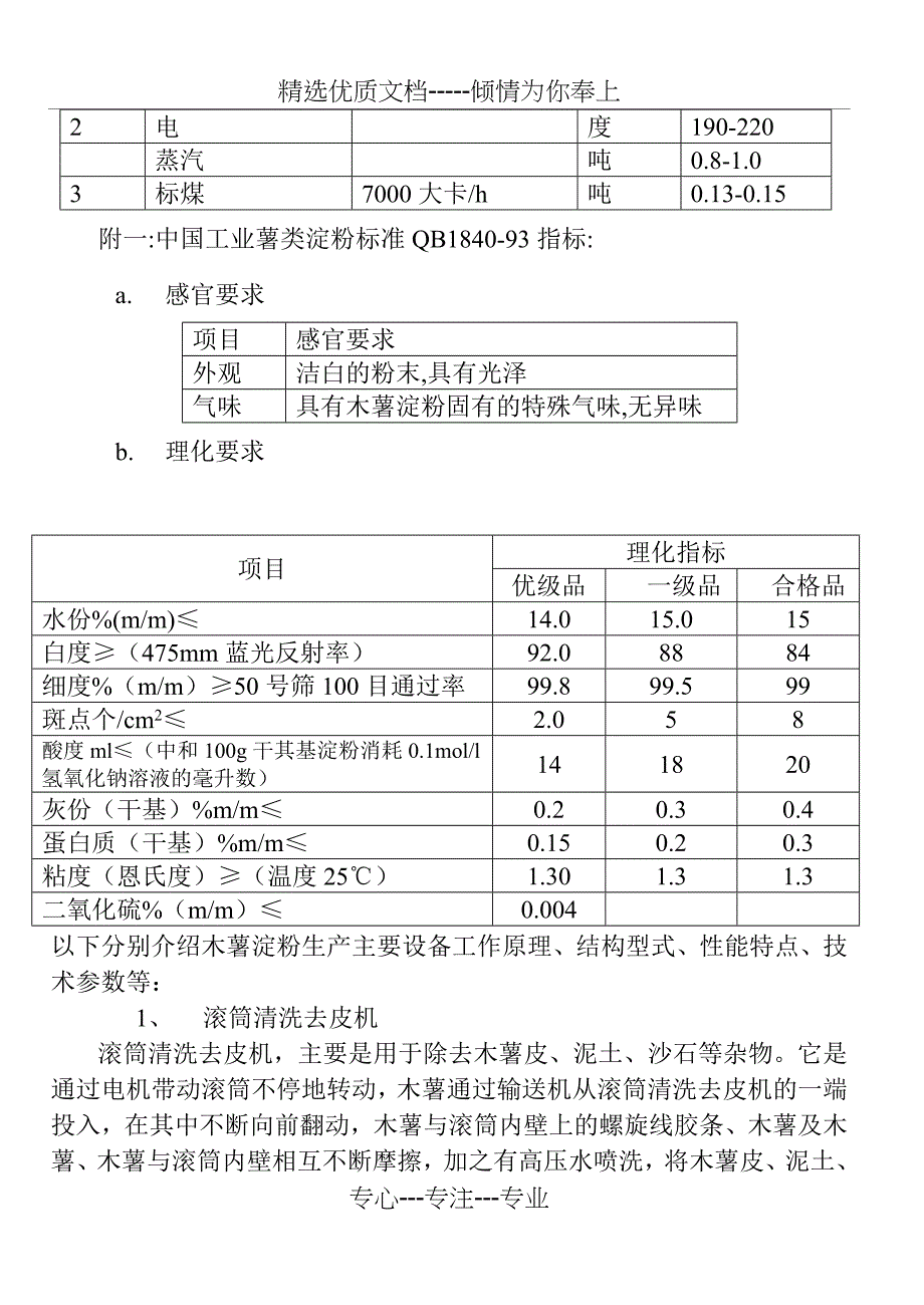 中国木薯淀粉生产主要设备简述(共8页)_第3页