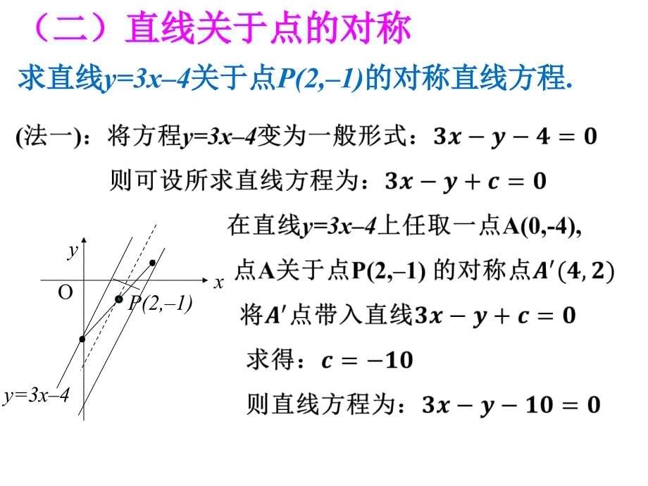 直线方程中的对称问题_第5页