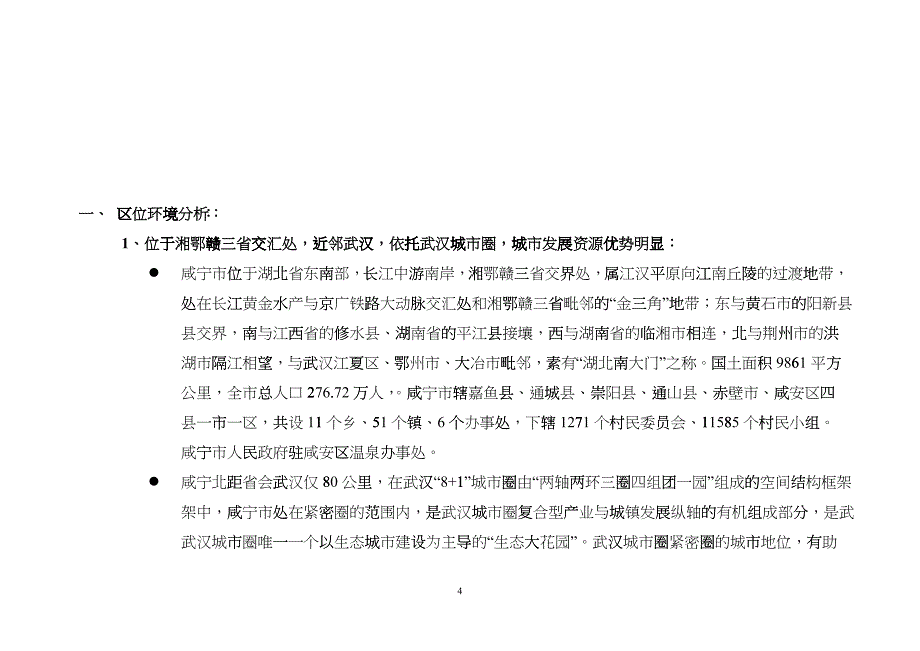 咸宁(温泉)商业市场调研报告_第4页