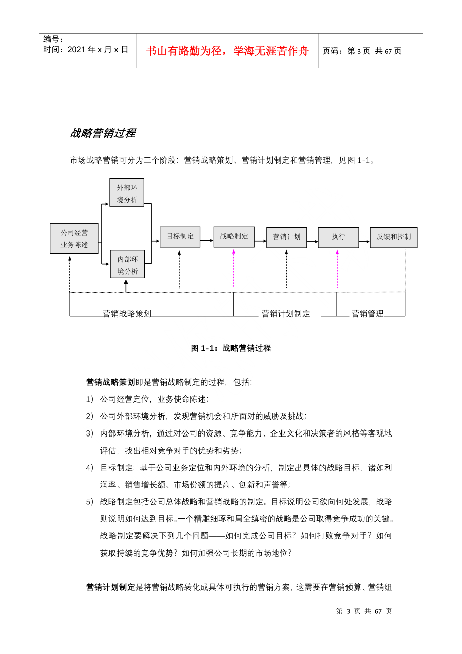 何制订公司营销战略及执行营销计划_第3页