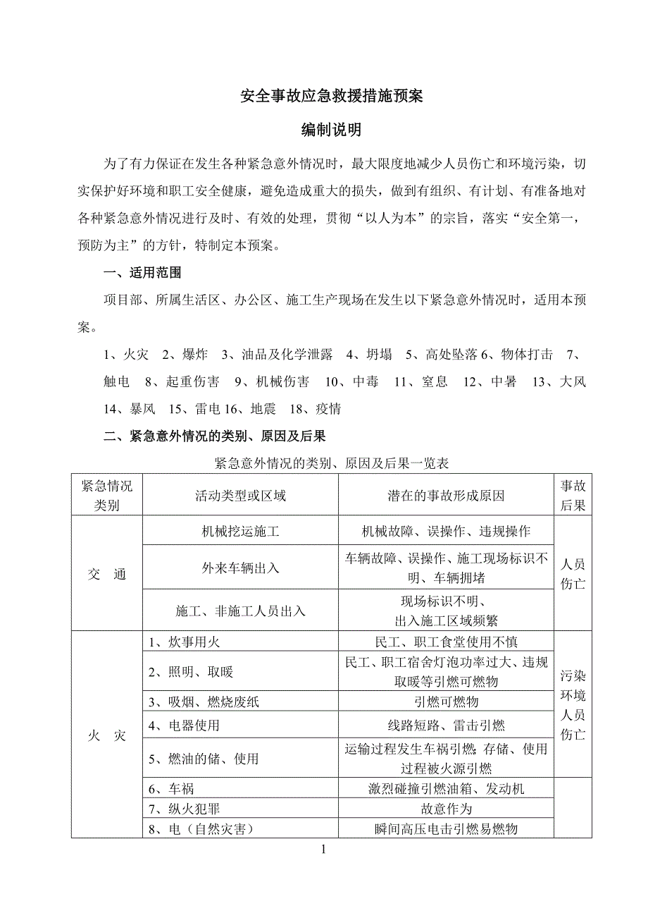 河堤施工安全事故应急预案.doc_第2页