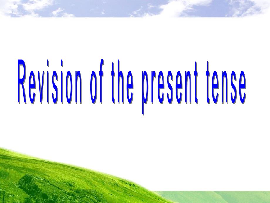 外研英语必修1Module1Revisionofthepresenttense课件共33张PPT_第2页