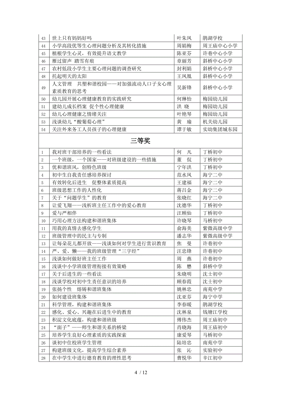 海宁市教师进修学校(教研室)参考_第4页