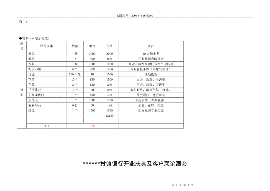 深圳开业剪彩庆典客户联谊酒会_第2页