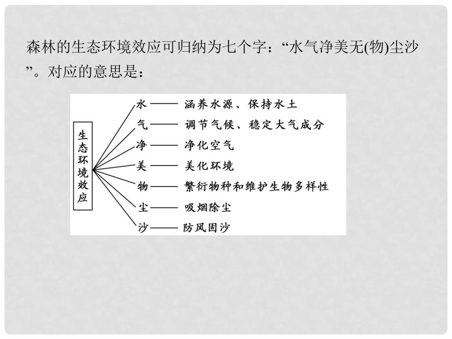 高考地理总复习 第十三章 第二节森林的开发和保护以亚马孙热带雨林为例精讲课件_第3页