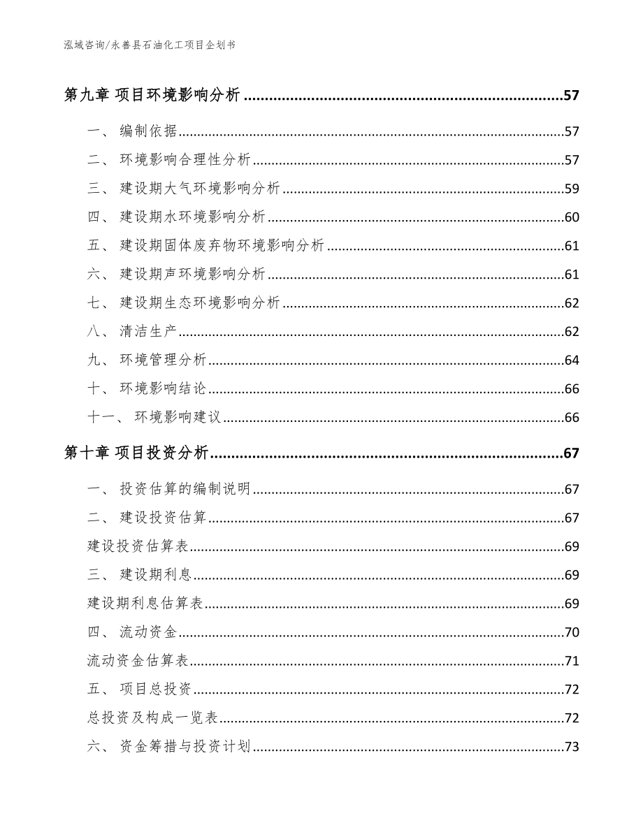 永善县石油化工项目企划书_第4页