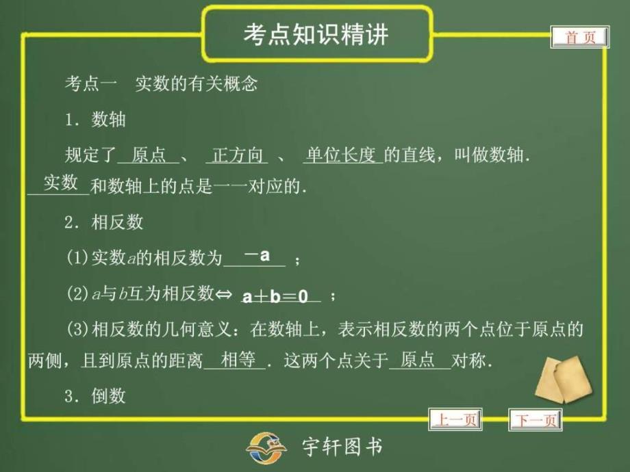 初中数学知点总结PPT_第1页