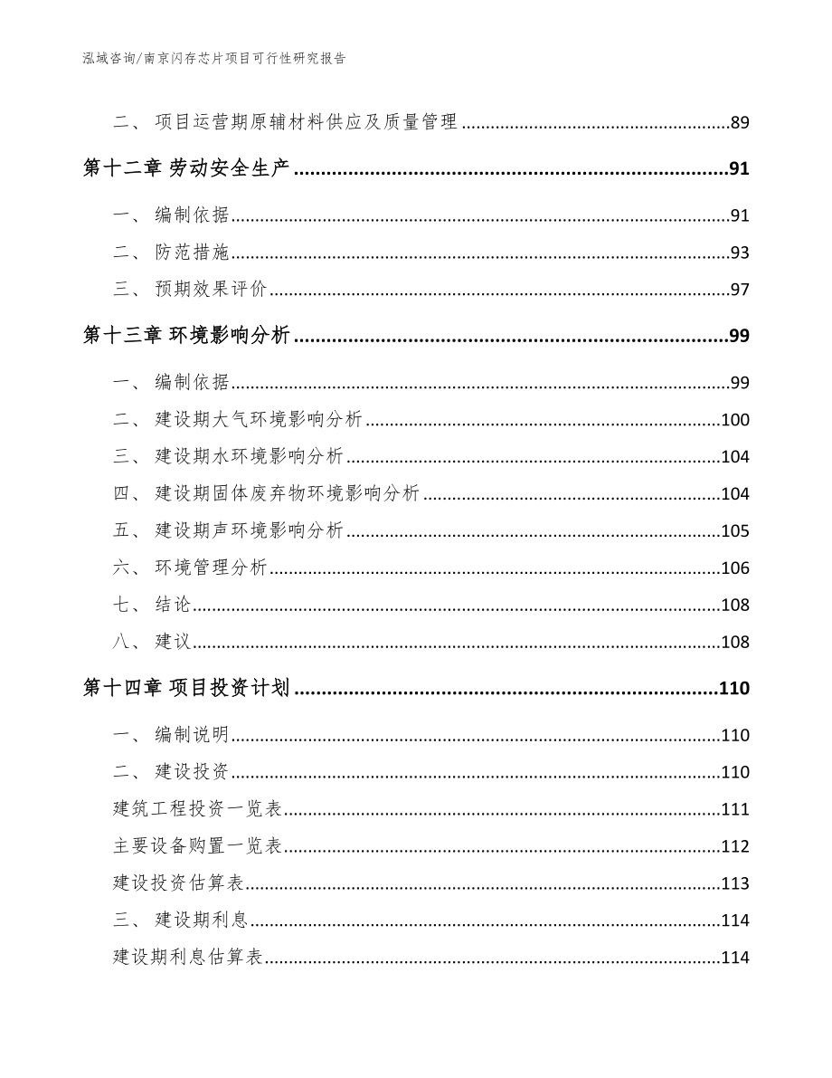 南京闪存芯片项目可行性研究报告_第4页