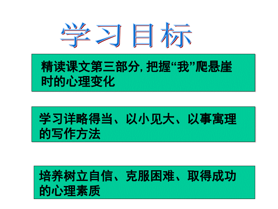 走一步再走一步---------精品课件_第3页