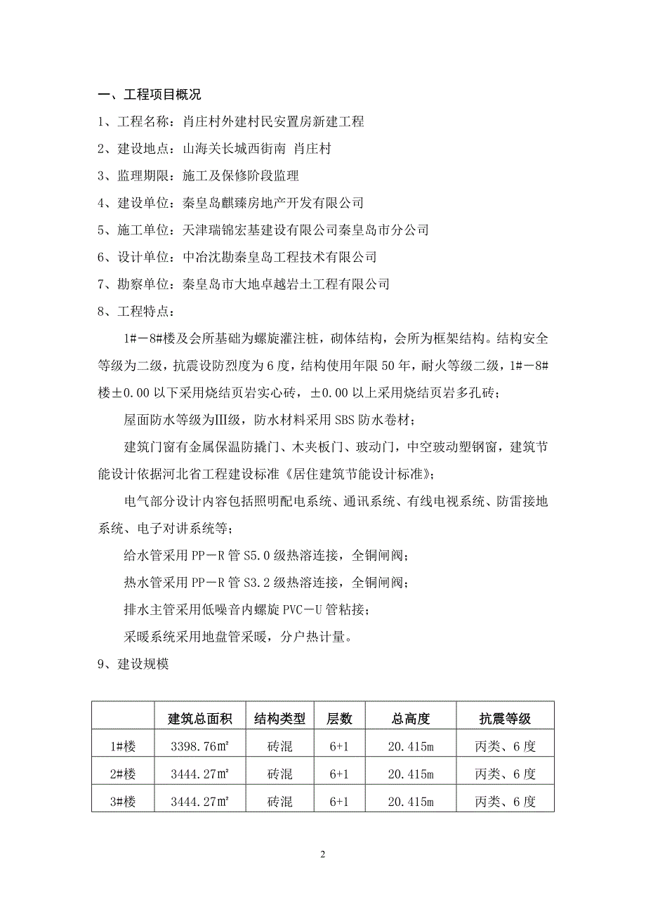 安置房新建工程监理规划_第3页