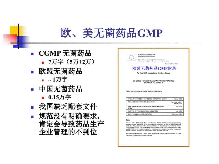 中外GMP的要差异和对策DH_第5页