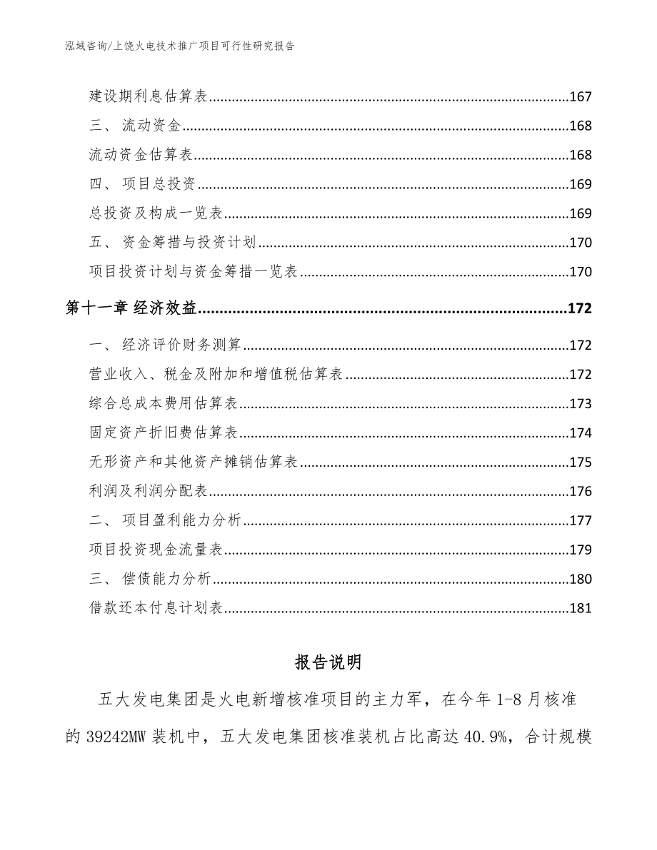 上饶火电技术推广项目可行性研究报告_第4页