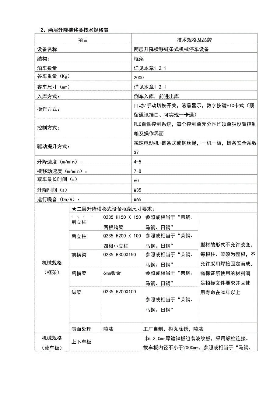 立体车库技术全参数及要求(DOC)_第4页