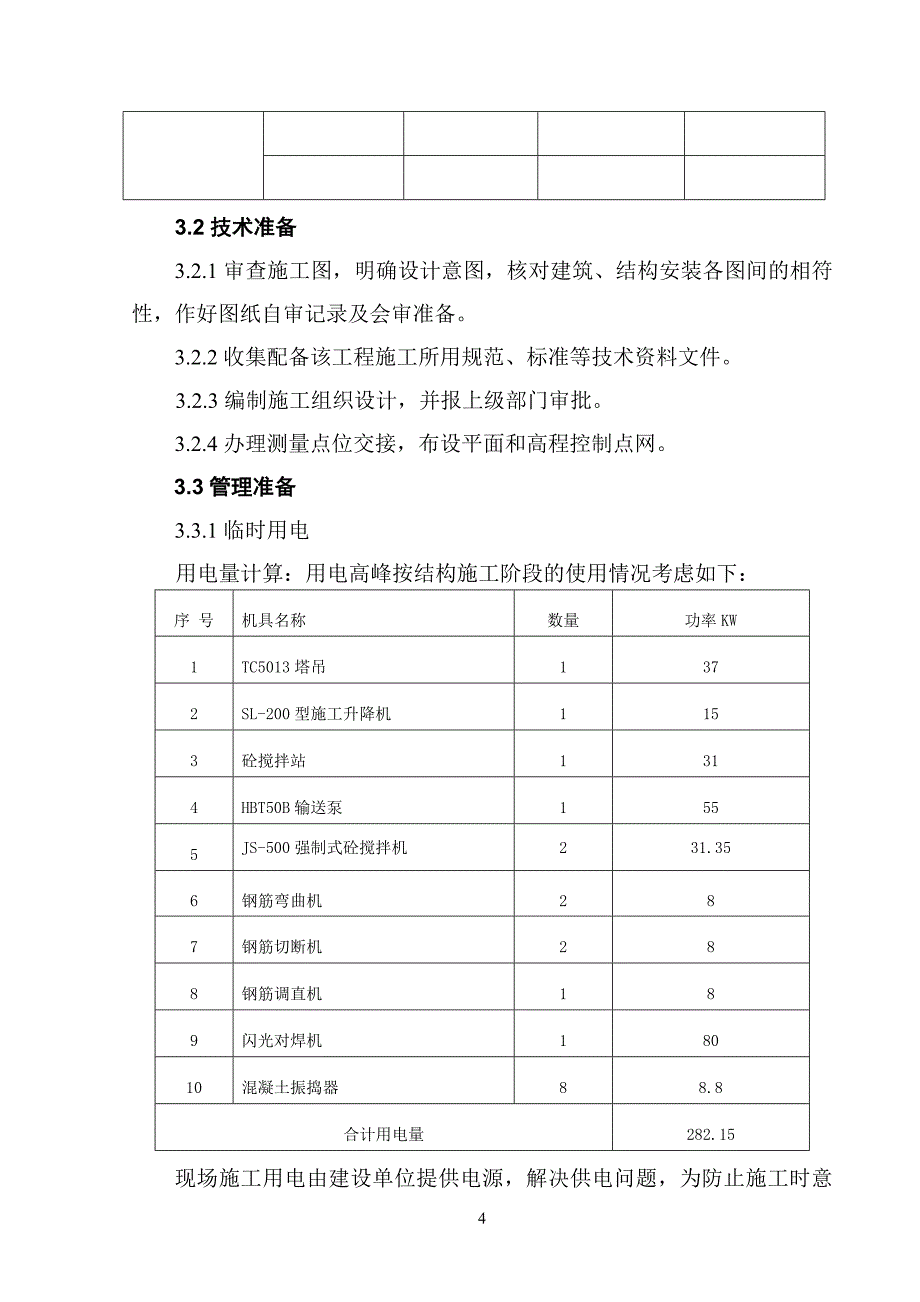 河北工程学院32住宅楼施工组织设计_第4页